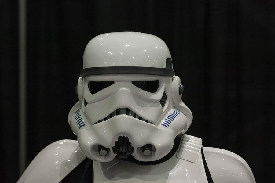 Star Wars Storm Trooper during Comikaze Expo at the Los Angeles Convention Center
